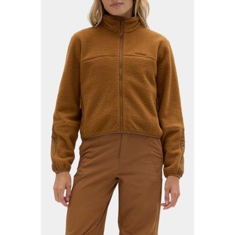 Halfdays Chapelle Water Repellent Fleece Jacket in Nuthatch at Nordstrom Rack, Size X-Large