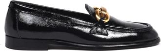 Baldinini Naplak Loafer - Dames - Loafers - Zwart - 41 EU - Leer - Schoenen