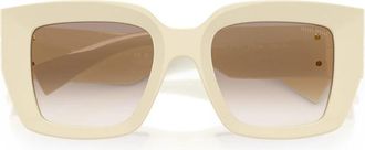 Miu Miu Mub 05S Zonnebril - Dames - Zonnebrillen - Wit - 51 MM - Accessoires