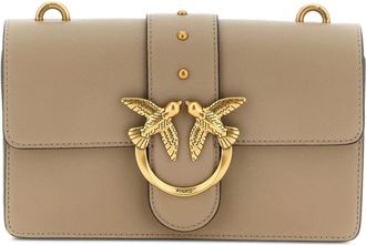 Pinko Pinko, Tassen, Dames, Grijs, ONE Size, Nylon, Cross Body Bag