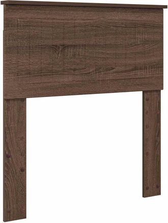vidaXL Cabecero Roble Marr&oacute;n 80 Cm Madera Contrachapada Vidaxl