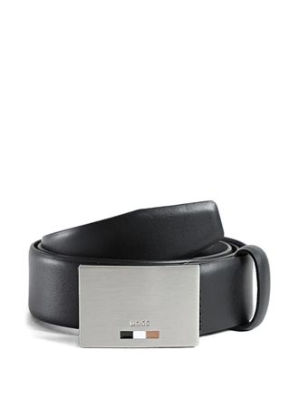 BOSS leather belt - Black