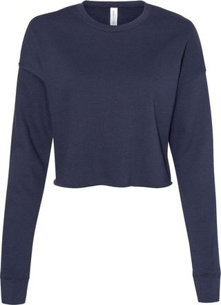 Bella + Canvas Women&acute;s Crop Crew Fleece