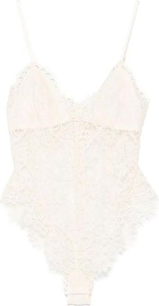 Zimmermann Badmode, Dames, Beige, L, One-piece