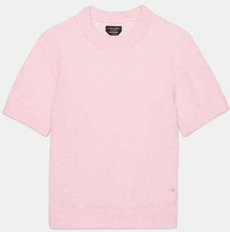 Kate Spade New York Fuzzy Short Sleeve Sweater