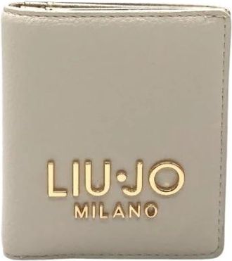 Liu Jo Caliwen Wallet - Dames - Portefeuilles - Beige - ONE Size - Leer - Accessoires