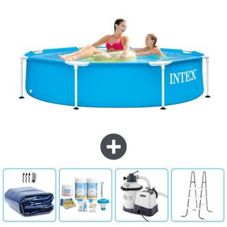 Intex Piscina Con Estructura Redonda - 244x51 Cm - 5-piezas Scb64