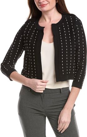 Anne Klein Pinstripe Cardigan