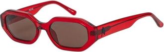 The Attico Zonnebrillen - Dames - Zonnebrillen - Rood - ONE Size - Accessoires