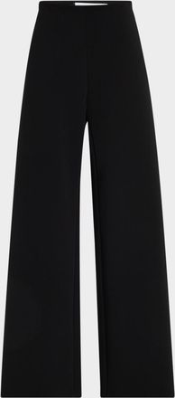 Rosetta Getty Bias Cut Wide-Leg Pants