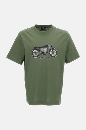 Barbour T-shirt Stampa Piston