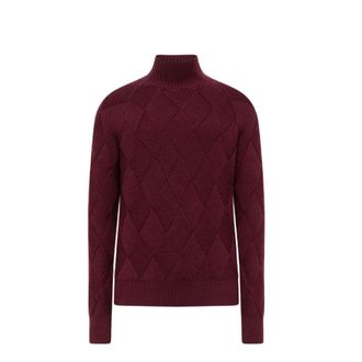 Alpha Industries Alpha Industries, Turtlenecks, male, Red, Size: XL Lupetto Urban