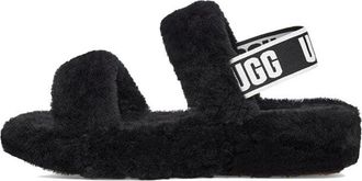 UGG (WMNS) UGG Oh Yeah Thick Sole Sandals Black 1107953-BLK