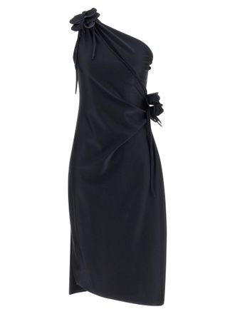 Coperni Black Polyamide Midi Womens Dress