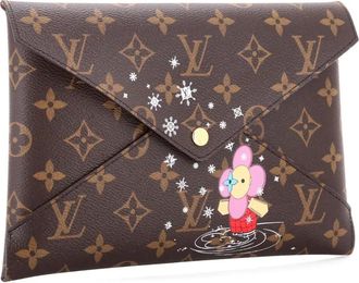 Louis Vuitton Kirigami Pochette Set Limited Edition Vivienne Xmas Monogram Canvas clutch bag - Bruin