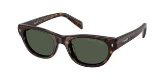 Prada PR C08SF Asian Fit Polarized 17N90V Womens Sunglasses Tortoiseshell Size 52