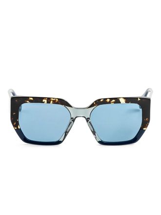 Gigi Studios tortoiseshell geometric sunglasses - Brown