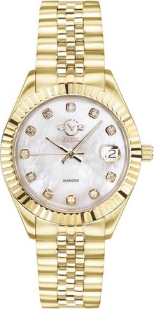 Gevril Group Naples Quartz White Dial Ladies Watch 12402
