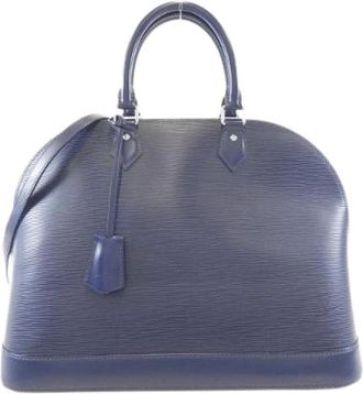 Louis Vuitton Pre-owned Handbags, female, Blue, Size: ONE SIZE Pre-owned Vintage Handbag