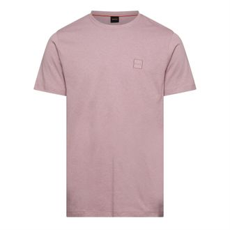 HUGO BOSS Oranje premium katoenen T-shirt voor heren (Pastel paars)