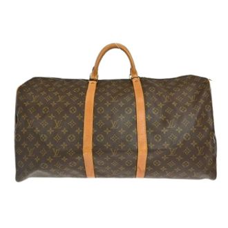 Louis Vuitton Pre-owned Weekend Bags, unisex, Brown, Size: ONE SIZE Pre-owned Canvas Weekend Bag