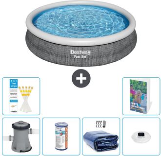 Bestway Piscina Bestway Fast Set Redonda - 366x76 Cm - 7-piezas S275
