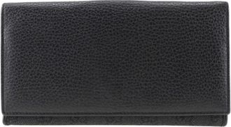 Gucci Tweedehands leren portemonnees - Dames - Vintage Accessoires - Zwart - ONE Size - Vintage