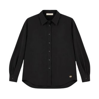 Yes-Zee YES Zee, Overhemden, Dames, Zwart, XS, Katoen, Camicia Over