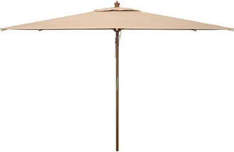 Safavieh Aklin 10Ft Wood Umbrella