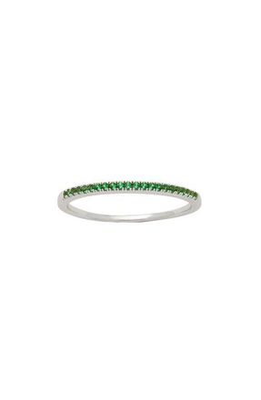 Made by Mary Birthstone Stacking Ring in Silver May at Nordstrom, Size 10