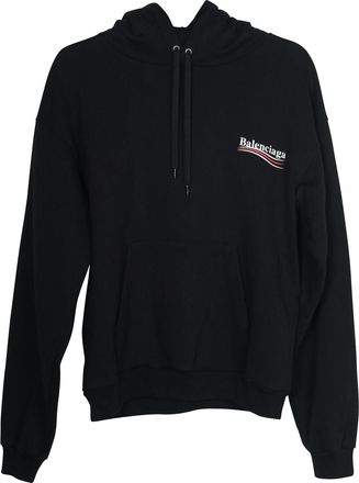 Balenciaga Balenciaga Politieke Campagne Hoodie in Zwarte Katoen