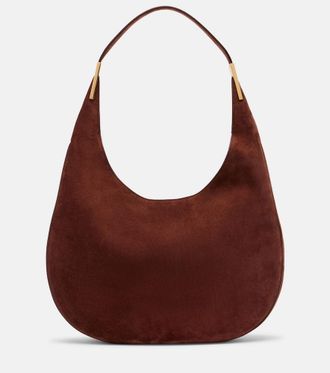 Savette Florence Medium suede shoulder bag