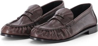 Saint Laurent Loafers, male, Brown, Size: 11 US Le Loafer Cassandre