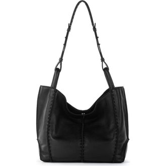 The Sak Los Feliz Medium Tote Leather Bag in Black at Nordstrom