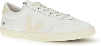 Veja Womens Volley Signature Sneakers White-Calcaire White/calcaire