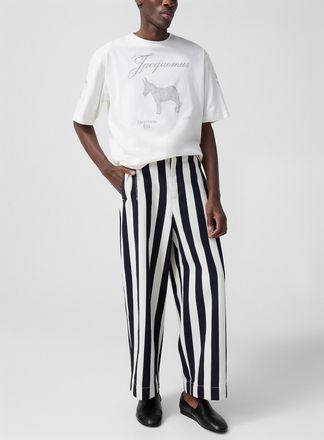 Jacquemus Mens N&icirc;mes parasol stripes pant