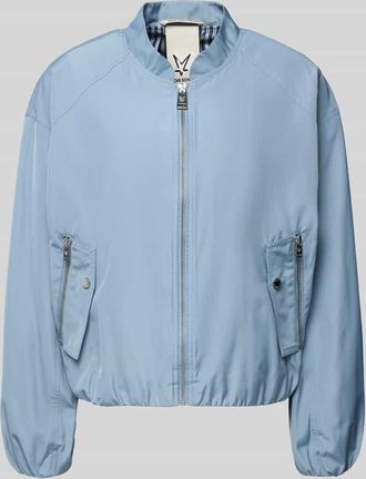 Fuchs Schmitt Jacke mit Rei&szlig;verschlusstaschen in Bleu, Gr&ouml;&szlig;e 40