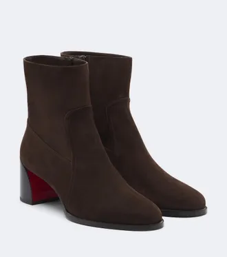 Christian Louboutin Ira suede ankle boots