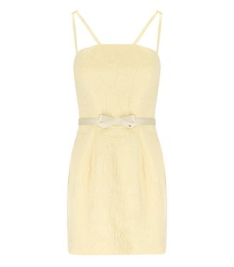 Elisabetta Franchi Lemonade Belted Dress