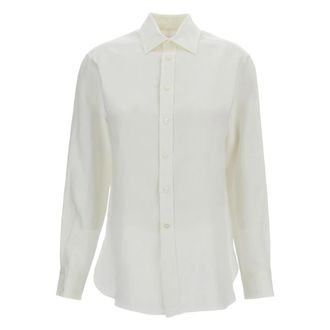 Ralph Lauren Shirts, female, White, Size: XS Adrien Linen Shirt