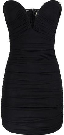 Elisabetta Franchi Mini-jurk van Cr&ecirc;pe Jersey - Dames - Feestkleedjes - Zwart - M - Kleedjes