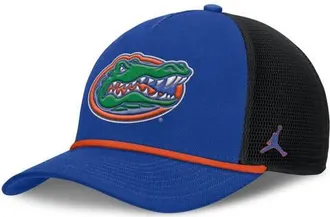 Jordan Brand Mens Jordan Brand Royal Florida Gators Rise Primetime Trucker Adjustable Hat at Nordstrom, Size Medium/large