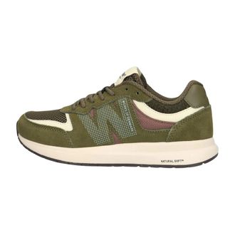 Woden Rigmor Open Mesh - Dames - Schoenen - Groen - Maat: 42 EU Leer