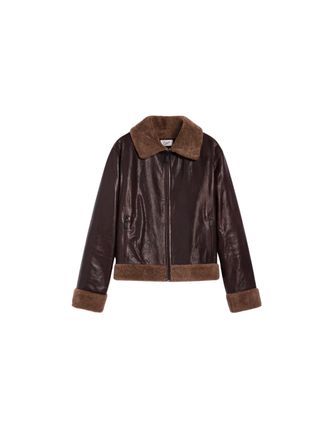 Pence Irlanda Mahogany Sheepskin Jacket
