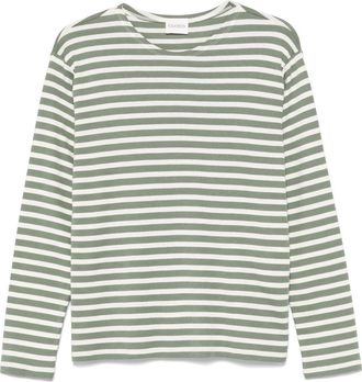 Closed T-shirt a righe - Verde