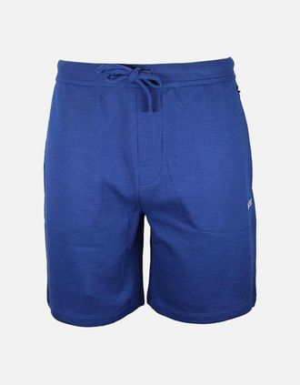 HUGO BOSS Mens BOSS Cotton-Blend Lounge Shorts, Blue - Size: 32/34/35
