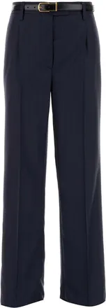 Prada Embroidered Wool Pant
