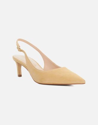 Dune London Womens Celinna Womens Court Shoes - Tan - Size: 7