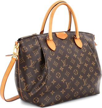 Louis Vuitton Turenne Handtas Monogram canvas MM tas - Bruin