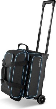 OEM Bolsa Para 2 Bolas Con Ruedas Dobles, Compartimento Separado Para Zapatos Hasta Talla 16 Ee. Uu. Y Bolsillo Extragrande Para Accesorios. Asa Retr&aacute;ctil